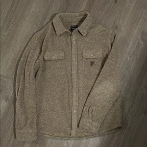 Brixton Beige Shirt Jacket